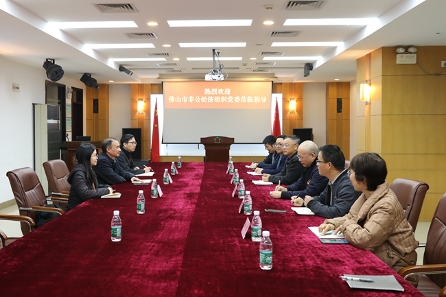 強黨建，促發(fā)展——佛山市非公經濟組織黨委蒞臨我司指導